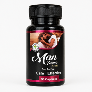 Man Power Gold Capsules for Men – Stamina, Strength & Vitality Support (30 Capsules)