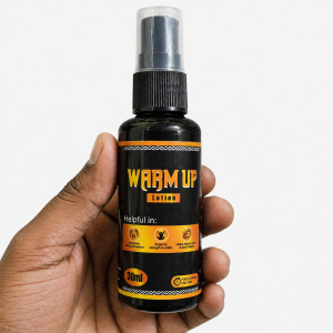 Warm Up Lotion – Muscle Relaxation, Pain Relief & Blood Circulation Support (30ml)